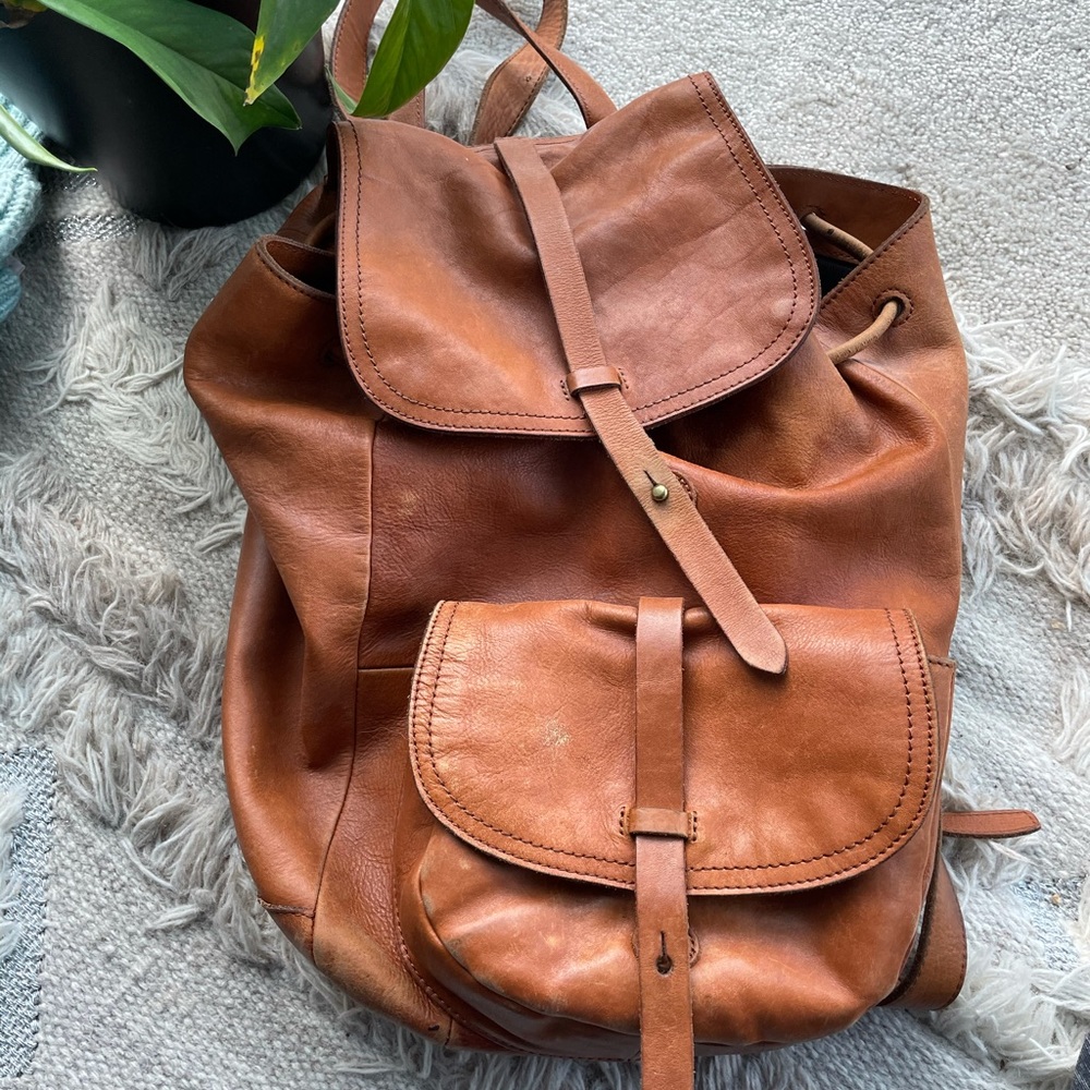 Madewell genuine leather bag
